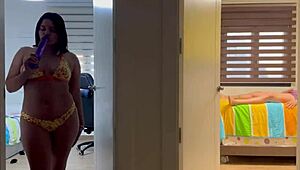 roommate drops pants i suck his monster cock