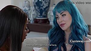 Beyond Breakup! Jewelz Blu Ana Foxx Cunt Squirts Rimjob Wrong!