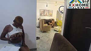 😏 perverted fam shares wet teen pussy in ffm 3some