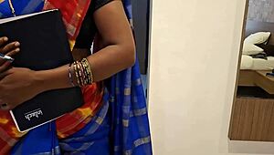 tamil salesgirl's married pussy surrenders to desi lover's rough thrusts