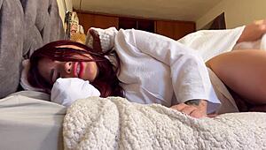 sharing bed with stepbro ends with his cock sliding deep into my wet pussy alejandra palacios