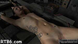 Whip that slut hard before she cums screaming in brutal missionary!