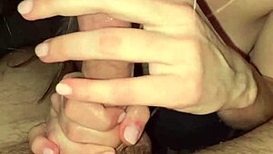 Girlfriend slurps that monster cock deepthroat sloppy best ever till huge facial cumshot mouthful she swallows loving it 💦😘