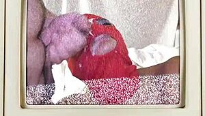 Minnie Rose's wet pussy pounded doggystyle then blasted with cum. Hot backstage POV creampie