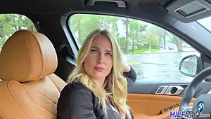 Big tit blonde milf ripped clothes fucked hard on milftrip pickup