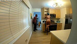 the latina sneaks over for a quick bbc pounding