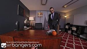 Asian milf marica hase in vr bangers office domination riding big cock cowgirl