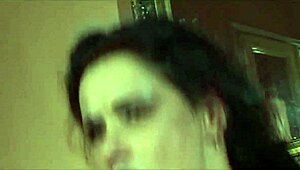 shameless widow bent over doggystyle takes husbands friend anal creampie in lingerie