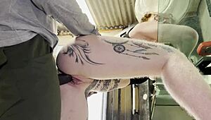 horny wife strips naked chats mason while cuck hubby works