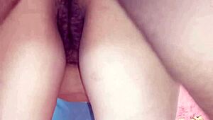 Mature hairy pussy latina shakes huge ass crazy while giving cute fat culona anal