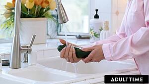 Busty Milf Rachael Cavalli Craves Stepson's Cock After Naked Peek