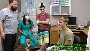 canada and frank deliver twisted healthcare in latex workout