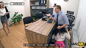 loan4k boss slut fucks manager on desk