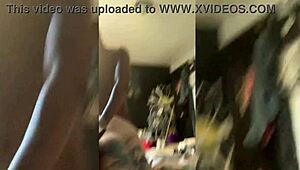 white slut moans black lives matter while black master dominates her with rough doggystyle creampie?