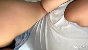 ay mi amor that hurts my little ass! your argentinian neighbor loses bet and gives up her tight hole