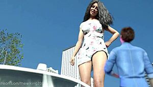 giantess vore classic by thewiking2000 swallows huge loads tall mature style
