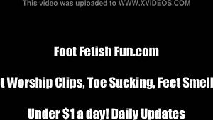 picture yourself licking sucking my perfect fetish toes for the ultimate footjob joi