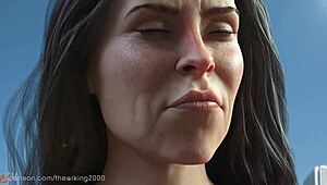 giantess vore classic by thewiking2000 swallows huge loads tall mature style