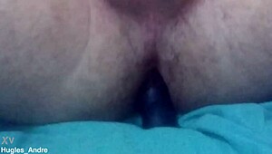 i couldn't resist trying this anal toy for the first time uncensored