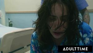 Casey Calvert's Water Breaks Catching BF Fucking Pregnant Leana Lovings Bent Over