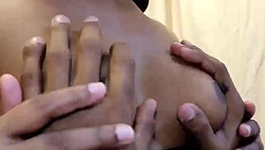 Sexy asian wife nilmini sheron dances strips wet pussy licks ass fucks hubby deep