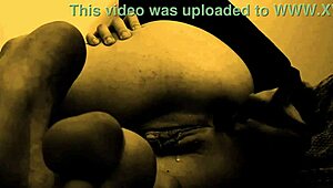 whoa this solo toy play turns into a wild erotic nightmare with hairy wet action and anal dildo fun you won't believe