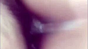 Indonesian girl shyly tempted home while parents away