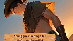 oh god young sexy guy moans so loud from erotic orgasm with hot friend boyfriend vibes