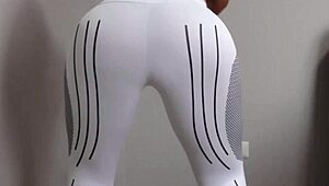 brag124wife gym cardio got me sweatin' hot...