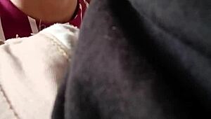 sister's husband films her secret blowjob thrill