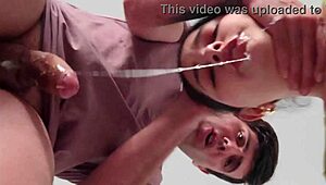 Sexy Brunette Latina Sucks Monster Cocks with Big Tits and Juicy Ass on Street