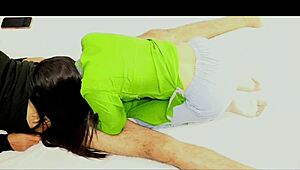 Indian aunty screams riding monster cock gypsy style anal pounding!