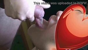 LECHE FLOWS Slow Motion on Wife's Gangbang!