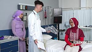 Haram Doctor Creampies Shy Arab Wife Big Tits In Hijab Checkup