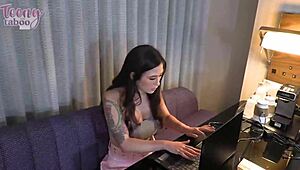 skinny petite babysitter jasmine wilde deepthroats licks tits then rides seth brogan cowgirl bent over creampie missionary