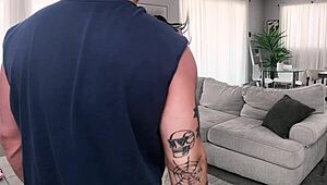 Madalina Moon's big ass tits bounce wild backstage teasing into doggystyle ride