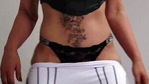 brag124wife gym cardio got me sweatin' hot...