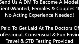 aria nicole's second perv doctor session with vibrator and latex gloves up close