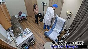 Dr Tampa Performs Mira Monroe's First Gyno Exam