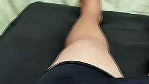 check out my small foreskin dick compilation jerking off while neighbor cums hard on her tasty pussy and tits part 2