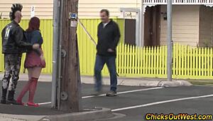 i can't resist watching my amateur australian gf slobber all over that fat cock