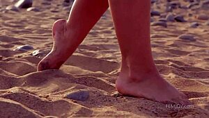 marry queen teases her big natural tits nude like the dream babe she is