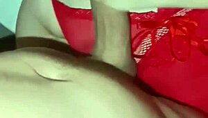 skinny wet beauty cheats on hubby bent over doggystyle with stepson dripping creampie