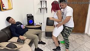 Friend's Sexy Wife Dances: Wanna Fuck Her Big Ass?