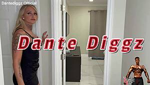 while stephanie love rides big black cock bareback her hubby bangs door in cheating creampie panic