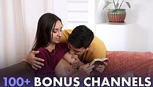 blonde french maid milf's perfect pussy gets pounded like a real fuck doll