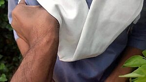 hey indian college cutie, rubbed those tits in the forest then i fucked you hard at home