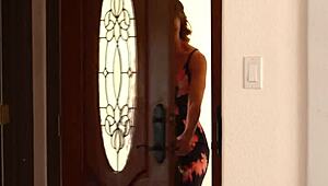 stepmom cherie deville licks haley reed's pussy then tribs hard