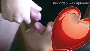 LECHE FLOWS Slow Motion on Wife's Gangbang!