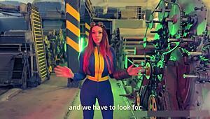 Vault dweller's tempting offer trades wet pussy for ultimate survival deal